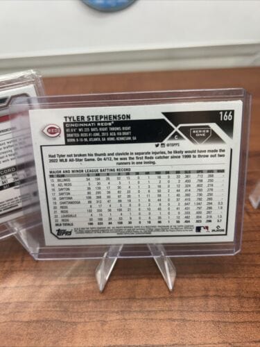 2021 Bowman Baseball # 20 Tyler Stephenson RC