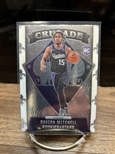 Davion Mitchell 2021-22 Panini Chronicles Crusade Sacramento Kings Roo