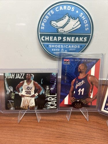 Utah Jazz HOF Lot Karl Malone, John Stockton 93-94/94-95 Fleer Ultra 2