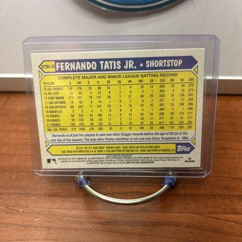 Fernando Tatis Jr. 2022 Update 1987 Topps Baseball #87TBU-38 - San Die