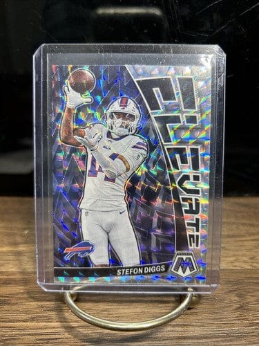 Stefon Diggs - 2023 Mosaic Elevate Prizm Insert #E-SD - Buffalo Bills