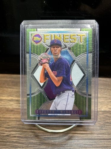 2022 TOPPS FINEST FLASHBACKS #96 Triston McKenzie - Cleveland Guardian