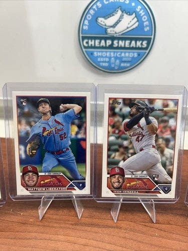 St Louis Cardinals All Rookie2023/2022 Topps Series One Lot (6) Gorman