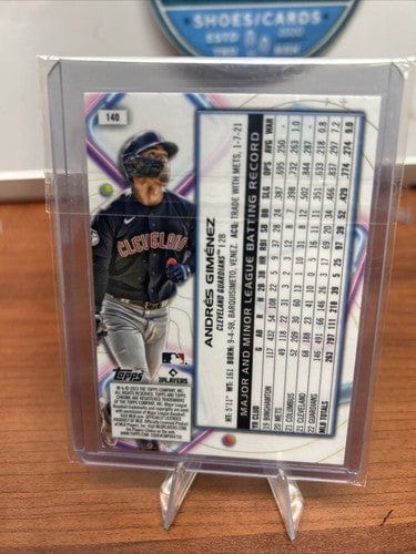 Andres Gimenez 2023 Topps Cosmic Chrome Baseball #140 Cleveland Guardi