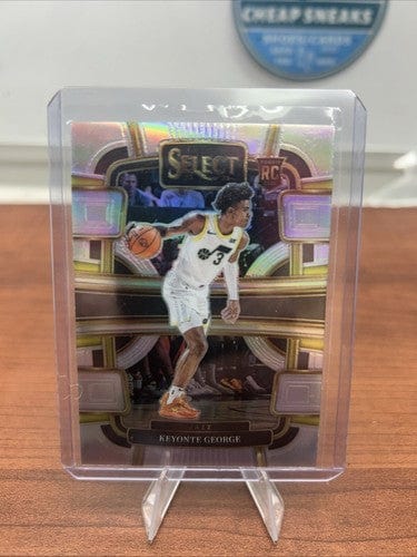 2023-24 Panini Select Silver Prizm Keyonte George Rookie Card 75 Utah