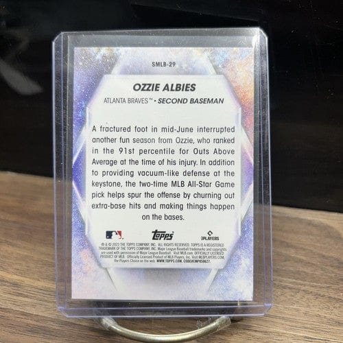 OZZIE ALBIES 2023 Topps Series 1 STARS OF MLB #SMLB-29 INSERT Atlanta
