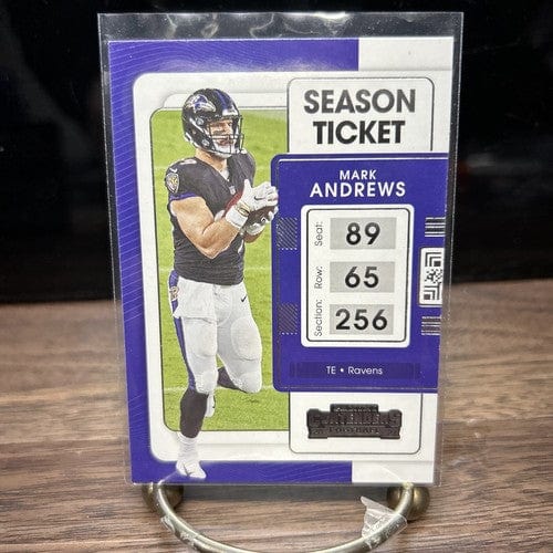 2021 Panini Contenders Mark Andrews #9 Baltimore Ravens NFL Football B