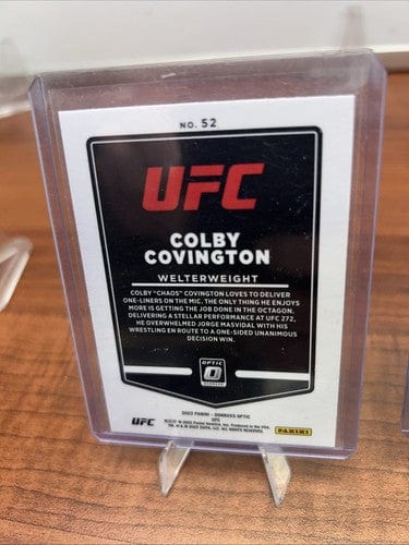 2022 Panini Donruss Optic UFC Blue Vel Prizm Anthony Smith,Jose Aldo,