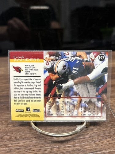 1995 SkyBox Impact #197 Frank Sanders Arizona Cardinals Rookie