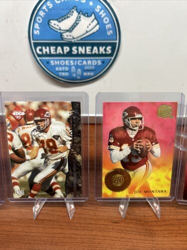 Joe Montana KC Chiefs Upper Deck/Topps /Fleer Ultra/Collectors Edge Lo