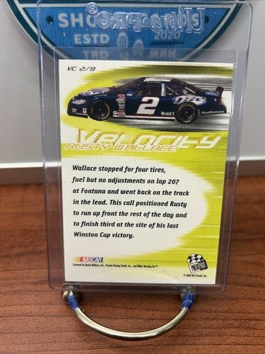 Rusty Wallace 2004 Press Pass Velocity #VC2 Miller Lite Dodge Penske R