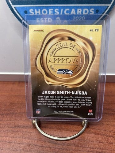 2023 Panini Zenith - Zeal of Approval #29 Jaxon Smith-Njigba RC Seattl