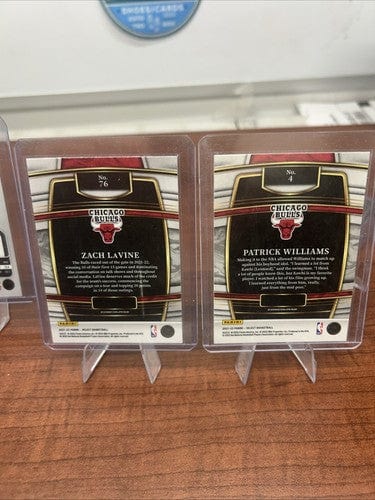 Chicago Bulls 2022 Panini Select/Prizm Lot Lavine, Caruso, Williams