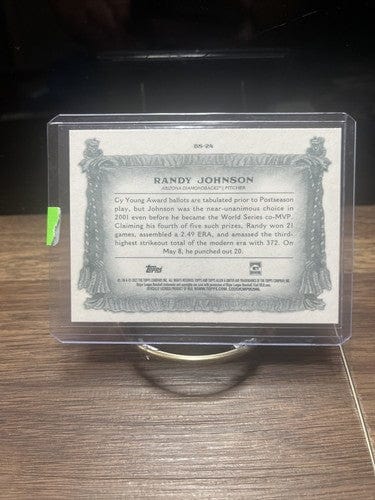 2022 Allen & Ginter Banner Season #BS-24 Randy Johnson - Arizona Diamo