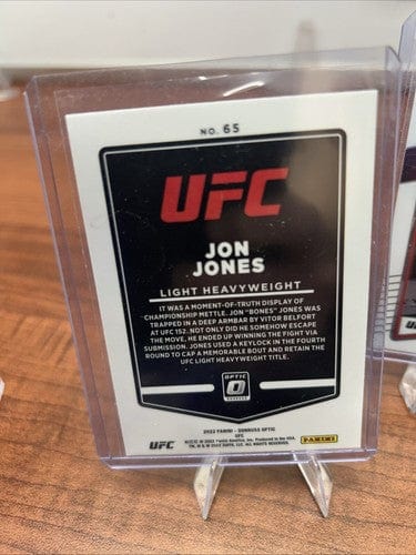 2022 Donruss Optic UFC Lot Jon Jones #65, Donald Cerrone #33,Jan Blach
