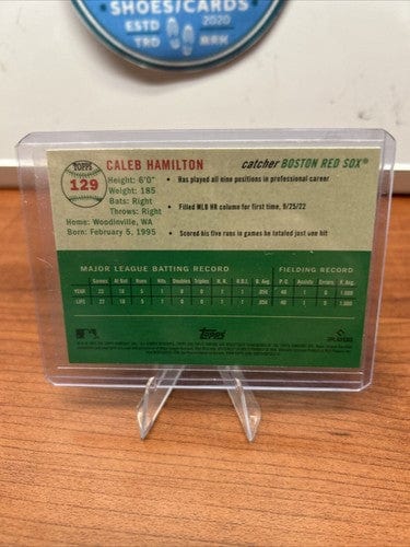 2023 Topps Chrome Platinum Caleb Hamilton ROOKIE #129 QUANTITY Boston