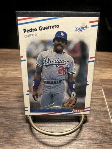 1988 Fleer George Bell/Pedro Guerrero #623 Jays Dodgers +Guerro #514 2