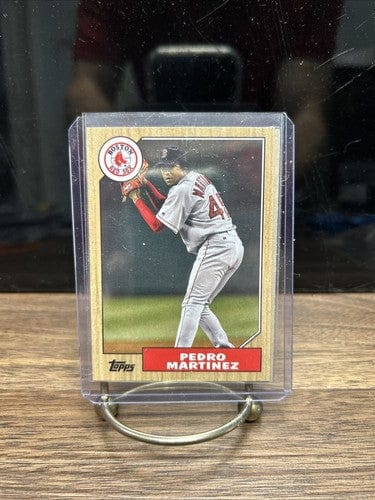 2022 Topps Archives - 1987 Topps Design #231 Pedro Martinez Boston Red
