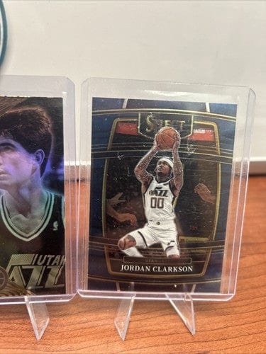 Utah Jazz Lot 5 Karl Malone, John Stockton, Taylor Hendricks, Jordan C