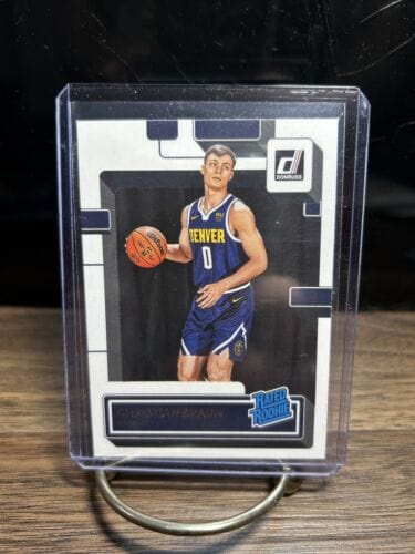 Denver Nuggets 2022 Panini Donruss Christian Braun Rated Rookie Base #