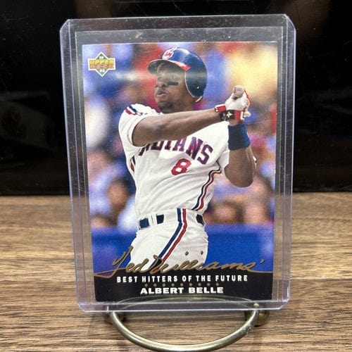 Albert Belle - 1992 Upper Deck - Ted Williams Insert - Cleveland India