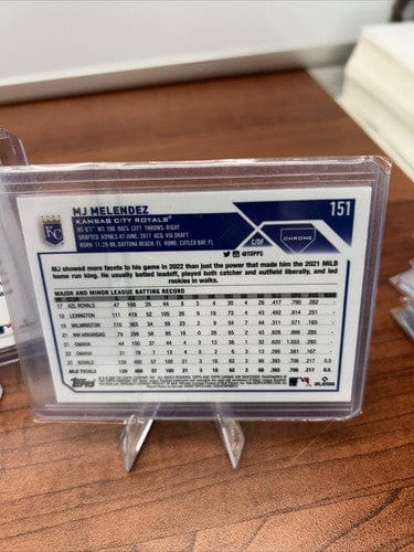 MJ Melendez RC Lot 2022 Topps Chrome Now Generation 23 Topps Chrome Se