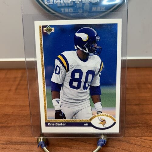 Cris Carter 1991 Upper Deck Minnesota Vikings #56