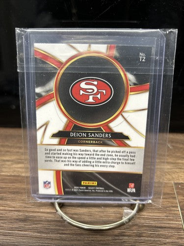 2020 Select Deion Sanders TURBOCHARGED card #T2