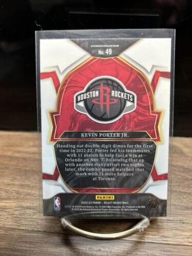 Kevin Porter JR. 2022-23 Panini Selct Concourse Prizm Houston Rockets