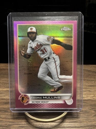 2022 Topps Chrome MLB - Pink Refractor - #120 Cedric Mullins Baltimore