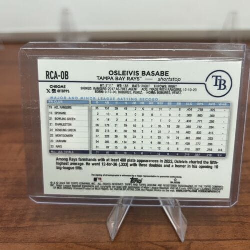 2024 Topps Chrome Logofractor Edition - MLB Refractor Chrome Autograph
