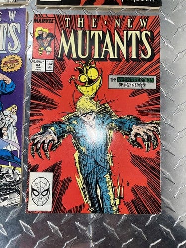 The New Mutants Lot Annual issues 3,4 + Issues 64,65 (87,88) marvel co
