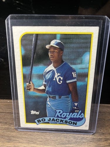 3 Card Lot Of Bo Jackson 88 And 89 Topps