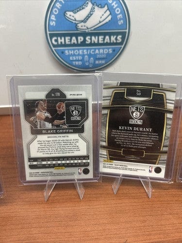 Brooklyn Nets NBA Lot (5) 2022 Panini Select/Prizm Durant, Harden,Grif