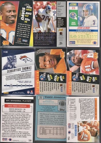 Terrell Davis , John Elway, Mike Pritchard,D Thomas Denver Broncos 9 C