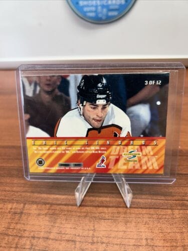 Eric Lindros Dream Team Score 3 of 12 1995 Pinnacle #88 Flyers Hockey
