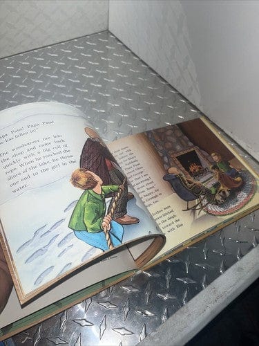 Vintage Kids Book Lot(2)Gilbert Beers Magic Merry-Go-Round, Red Balloo