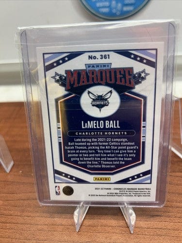 LaMelo Ball Pink Parallel! 2021-22 Chronicles Marquee Pink Parallel #3