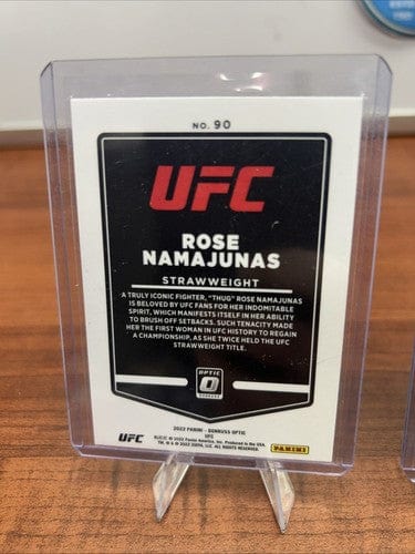 2022 Panini Donruss Optic UFC Blue Vel Prizm Leon Edwards#62,Nate Dia