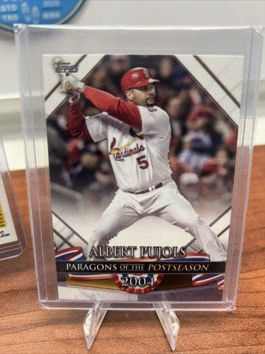 St Louis Cardinals 2022/2023 Topps Paragons Lot (3)Albert Pujols, Yadi