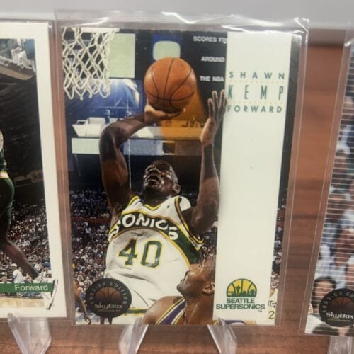 Shawn Kemp 1992 NBA Hoops #216+ 1093 Sky Box #17 #169 SuperSonics/Thun