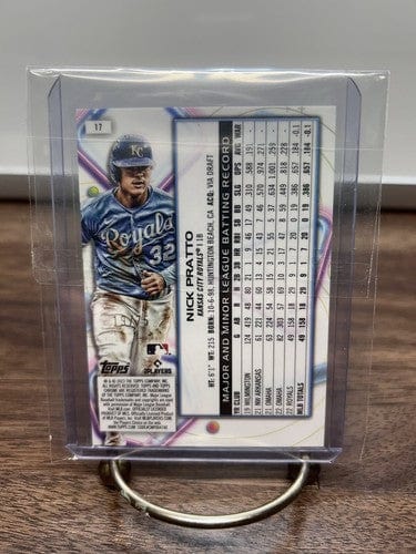 2023 Topps Cosmic Chrome Nick Pratto RC Green Space Dust #19/75 KC Ro