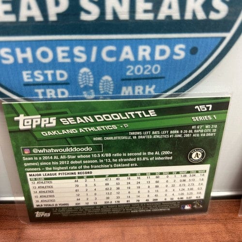 Oakland A’s 2017 All Star Lot(3) 2017 Topps Series 1/2 Sean Doolittl