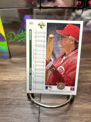 1992 Upper Deck Cincinnati Reds Baseball Card #461 Tom Browning