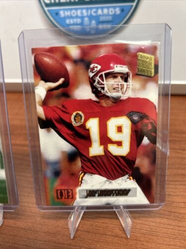 Joe Montana HOF 1994-1995 Topps Stadium Club #160,#615 Kansas City Chi