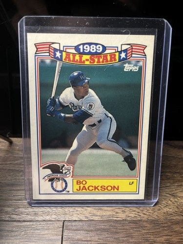 3 Card Lot Of Bo Jackson 88 And 89 Topps