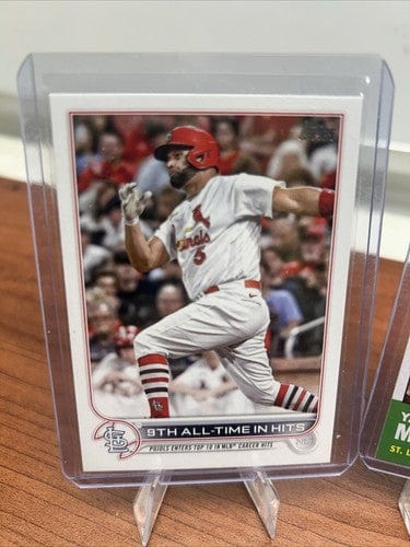 St Louis Cardinals 2022/2023 Topps Paragons Lot (3)Albert Pujols, Yadi