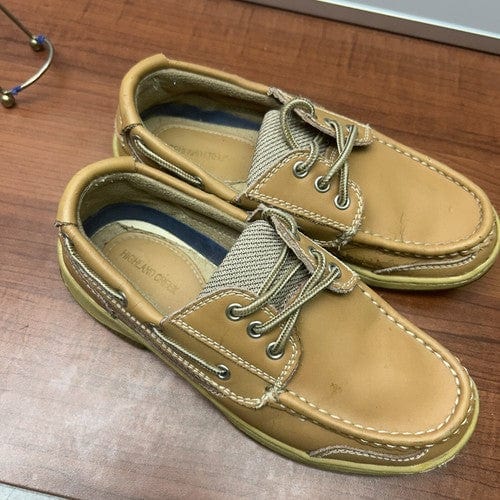 Highland Creek Bodega Size 4 Med. Brown Boat Shoes/Loafers ***read