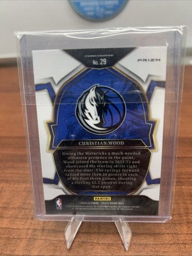 2022-23 Select Prizms Green White Purple #29 Christian Wood MINT