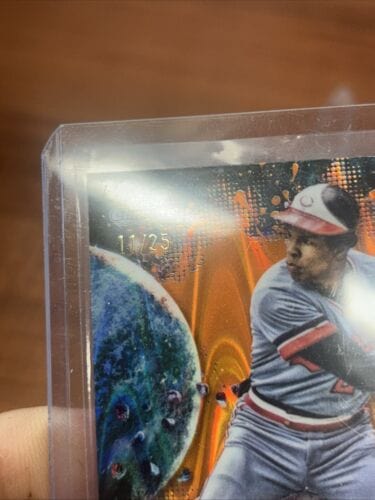 Rod Carew 2024 Topps Chrome Cosmic Galactic Greatness Orange Refractor